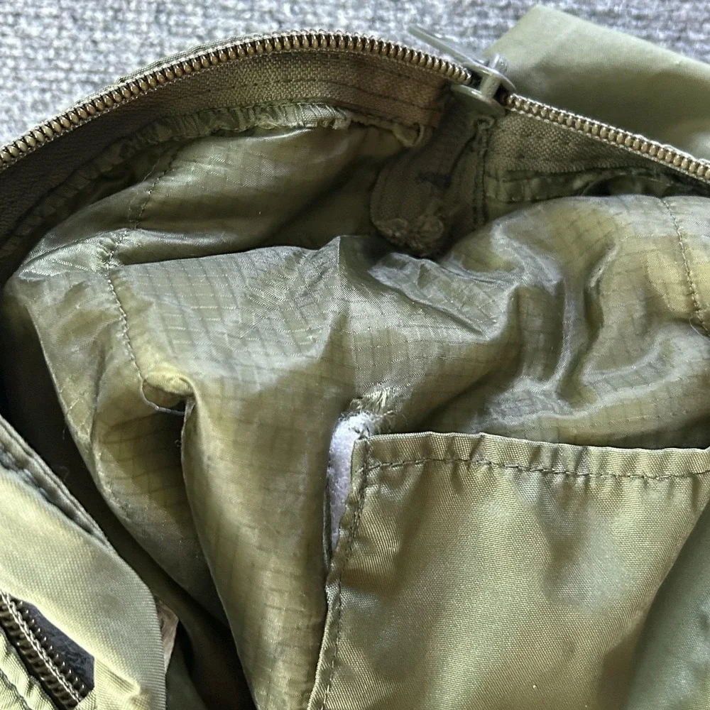 US Military Flyers Helmet Bag Vintage 1995 UNICOR 8415-00-782-2989 OD Green USA